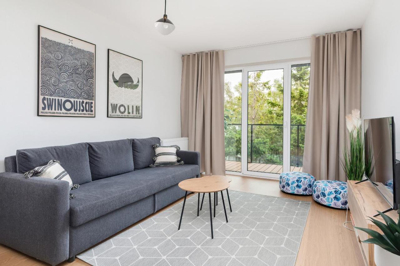Wellness Resort Apartments Dziwnow Riverfront By Noclegi Renters Esterno foto