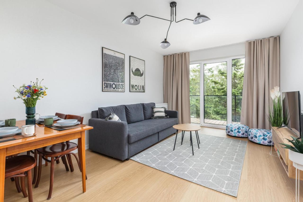 Wellness Resort Apartments Dziwnow Riverfront By Noclegi Renters Esterno foto