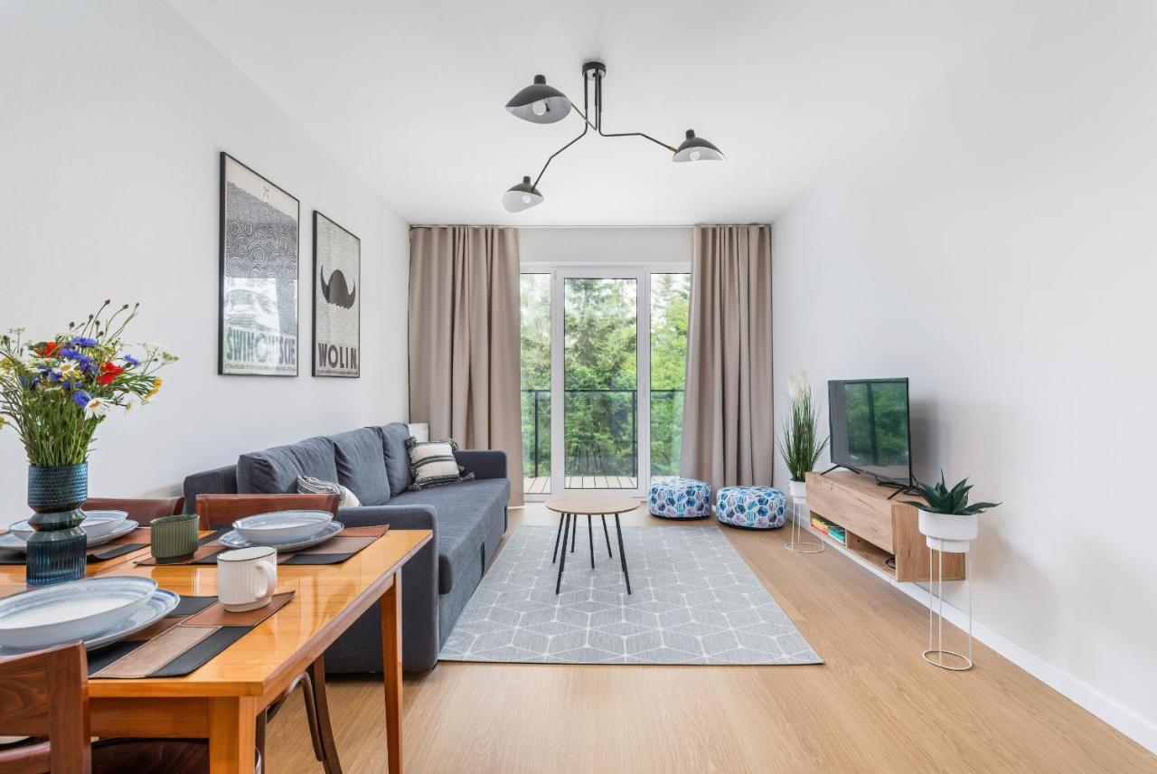Wellness Resort Apartments Dziwnow Riverfront By Noclegi Renters Esterno foto
